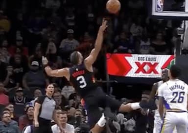 太阳官方分享狄龙赛场投篮照：把它挂在卢浮宫里-NBA新闻